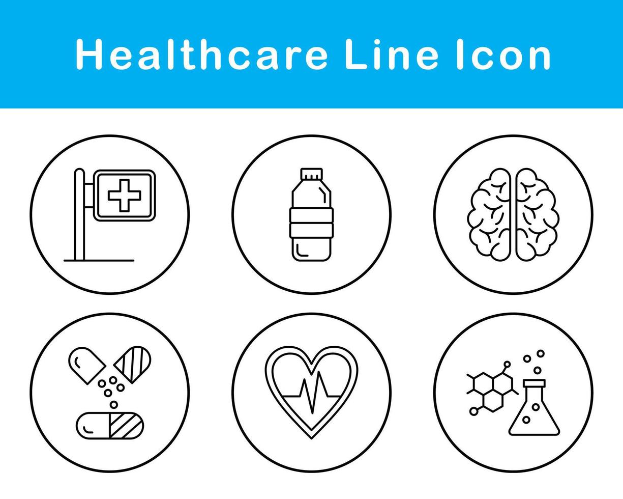 cuidados de saúde vetor ícone conjunto
