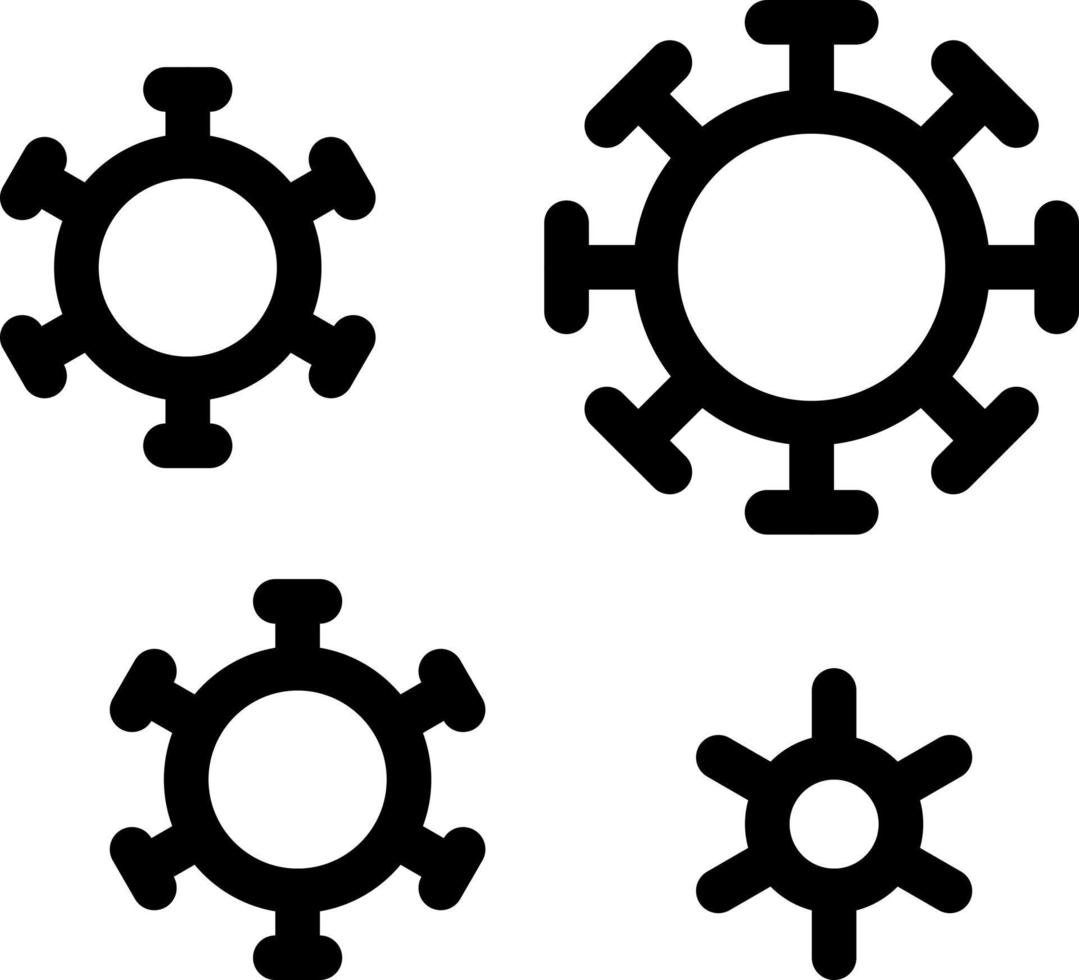 ilustração vetorial covid em ícones de símbolos.vector de qualidade background.premium para conceito e design gráfico. vetor