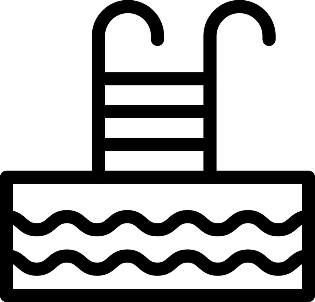 ilustração vetorial de piscina em ícones de símbolos.vector de qualidade background.premium para conceito e design gráfico. vetor