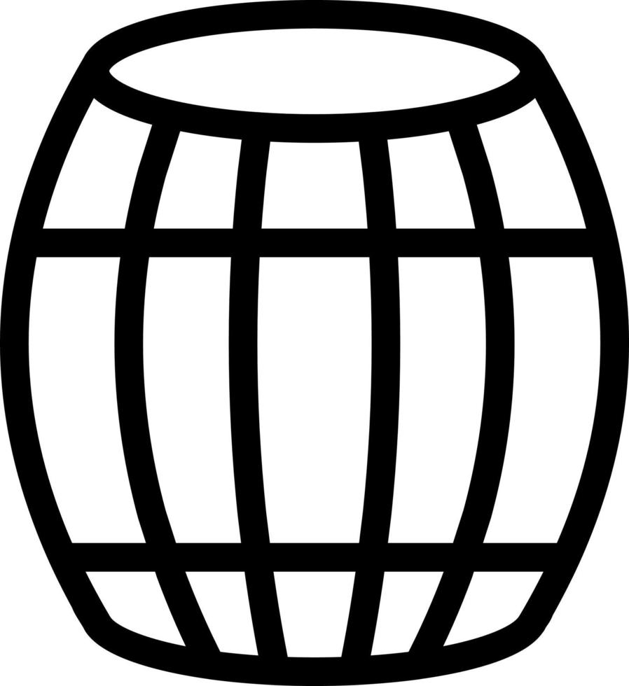 ilustração vetorial barril em ícones de uma qualidade background.premium symbols.vector para conceito e design gráfico. vetor