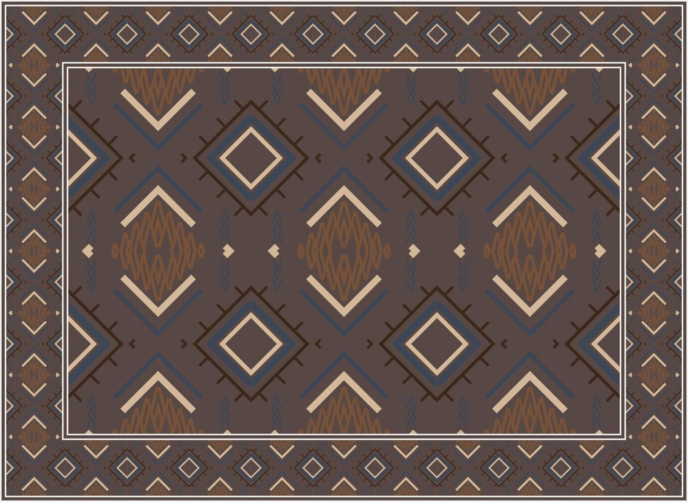 Antiguidade persa tapete, motivo étnico desatado padronizar moderno persa tapete, africano étnico asteca estilo Projeto para impressão tecido tapetes, toalhas, lenços, lenços tapete, vetor