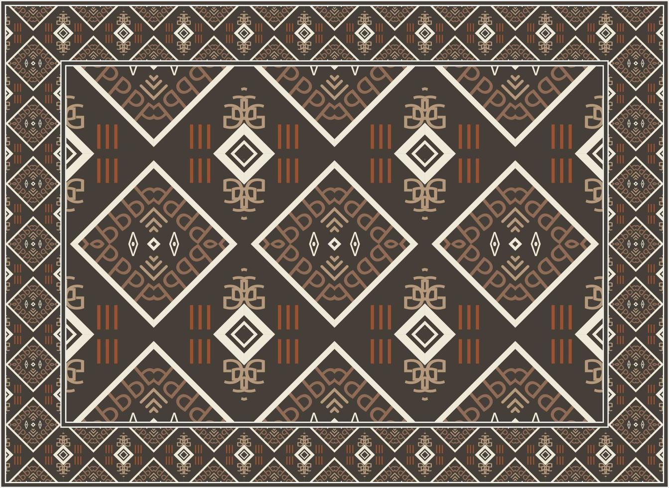 moderno oriental tapetes, escandinavo persa tapete moderno africano étnico asteca estilo Projeto para impressão tecido tapetes, toalhas, lenços, lenços tapete, vetor