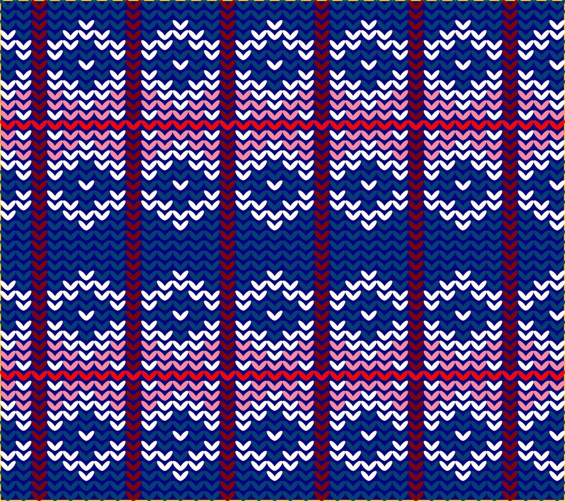 lindo desatado tricotado padrões fundo vetor