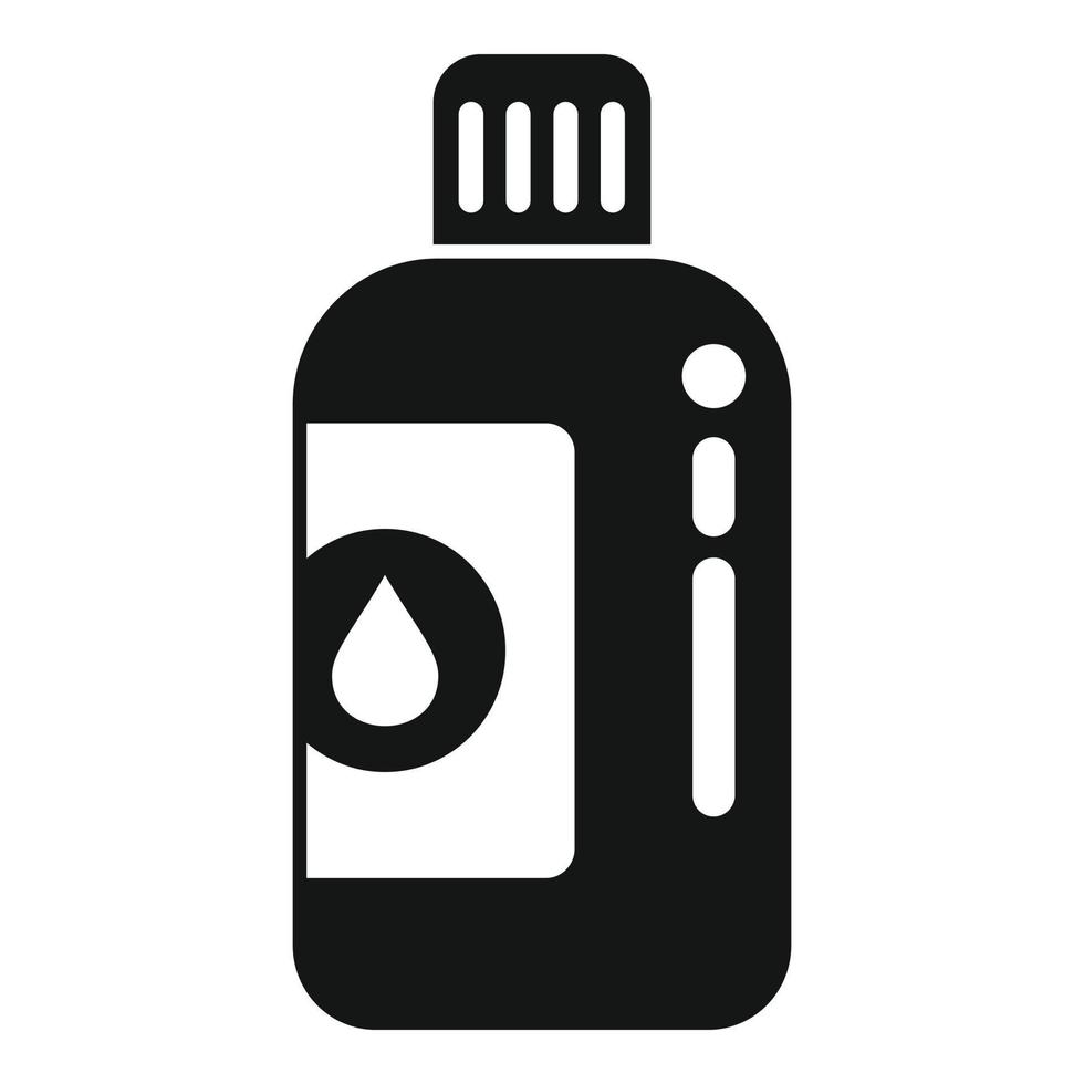 tinta garrafa ícone simples vetor. digital impressão vetor