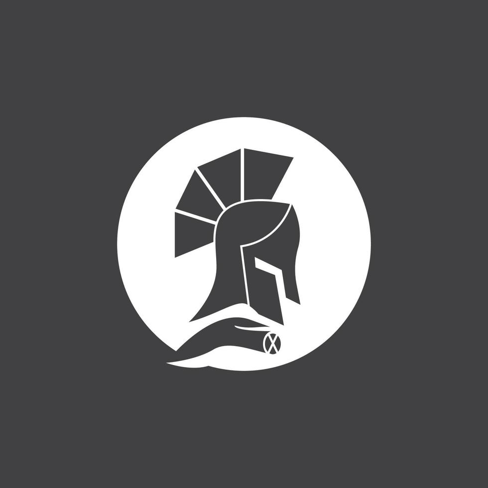 espartano logotipo vetor sparta logotipo vetor espartano capacete logotipo modelo ícone símbolo