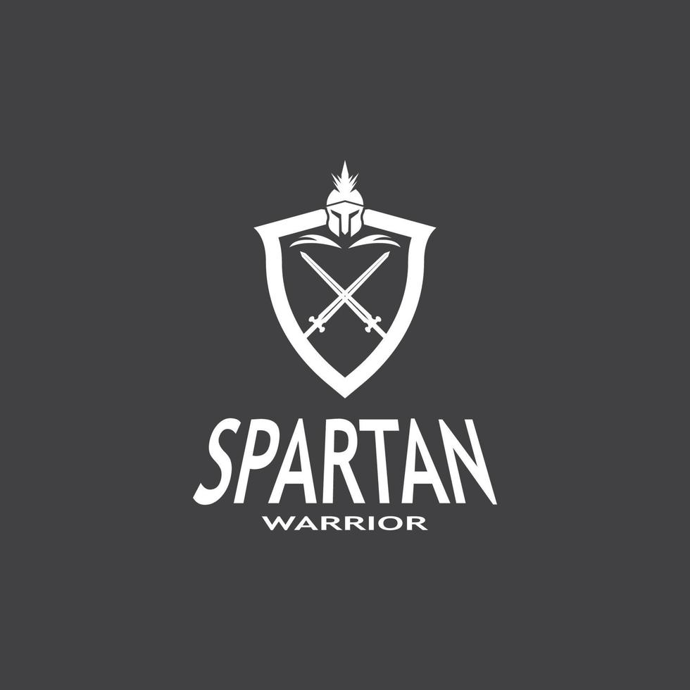 espartano logotipo vetor sparta logotipo vetor espartano capacete logotipo modelo ícone símbolo