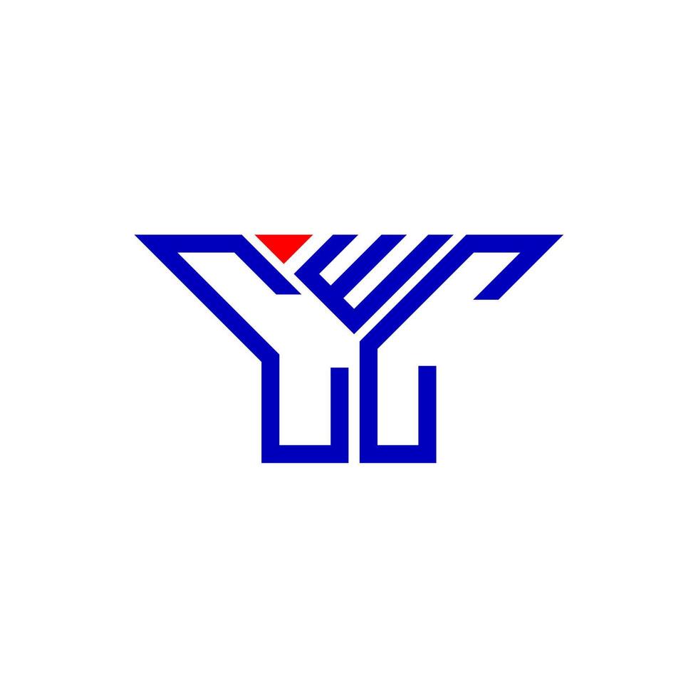 cwc carta logotipo criativo Projeto com vetor gráfico, cwc simples e moderno logotipo.