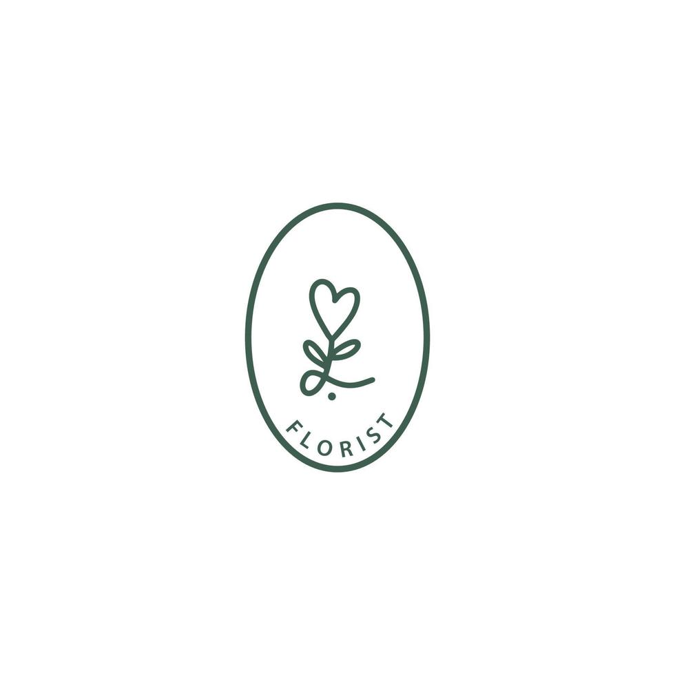 botânico minimalista, feminino logotipos com orgânico plantar elementos. vetor ilustração