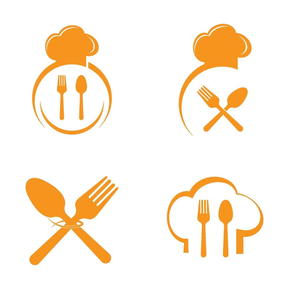 imagens do logotipo do restaurante vetor