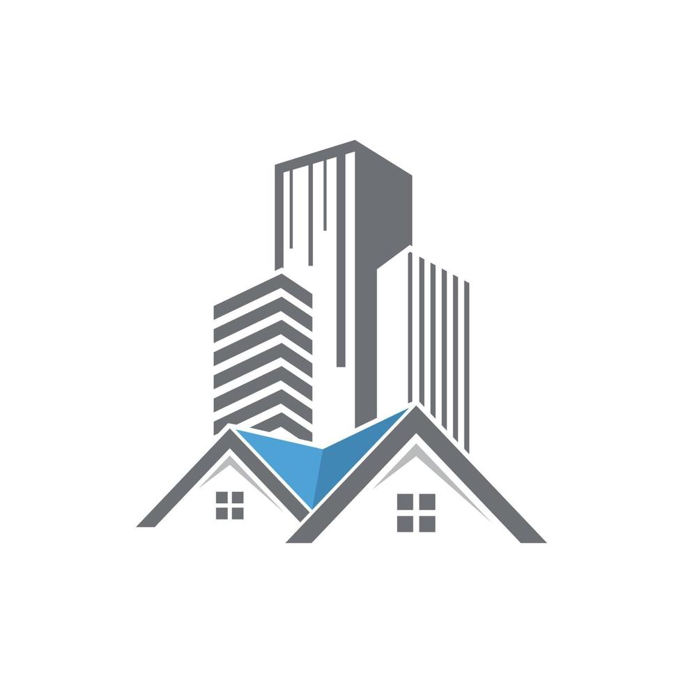 logotipo imobiliário vetor