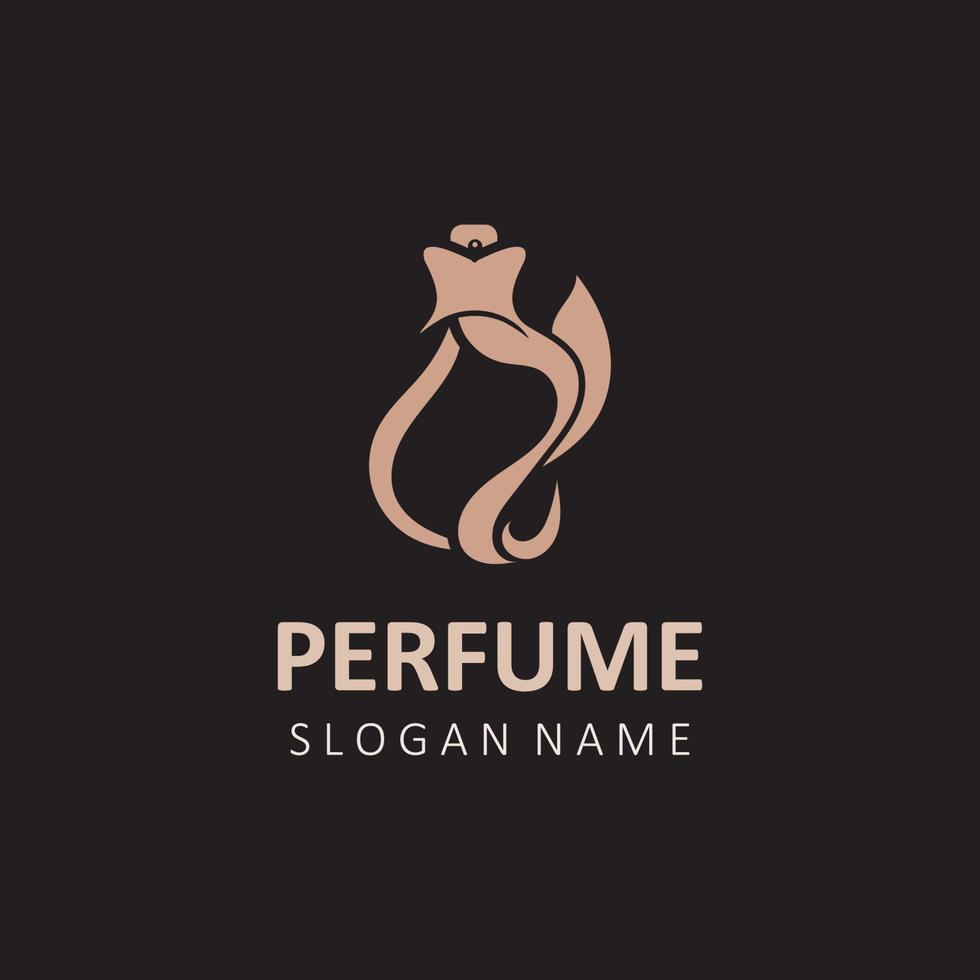 luxo perfume perfume Cosmético criativo logotipo pode estar usava para negócios, empresa, Cosmético fazer compras vetor