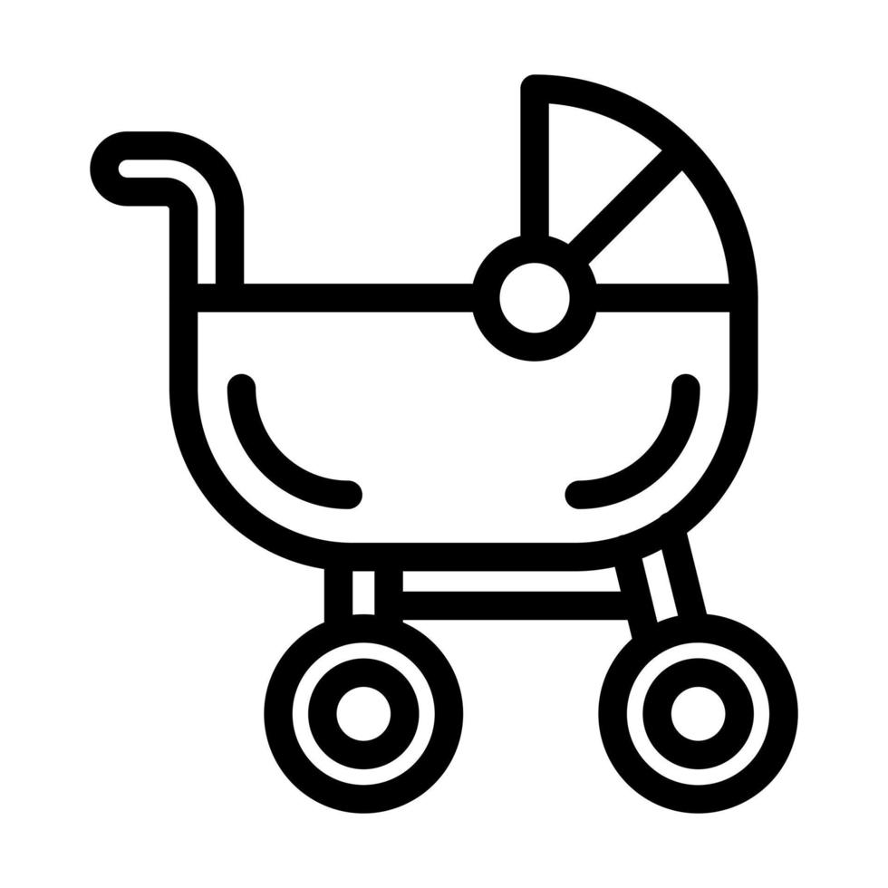 carrinhos de bebê ícone Projeto vetor