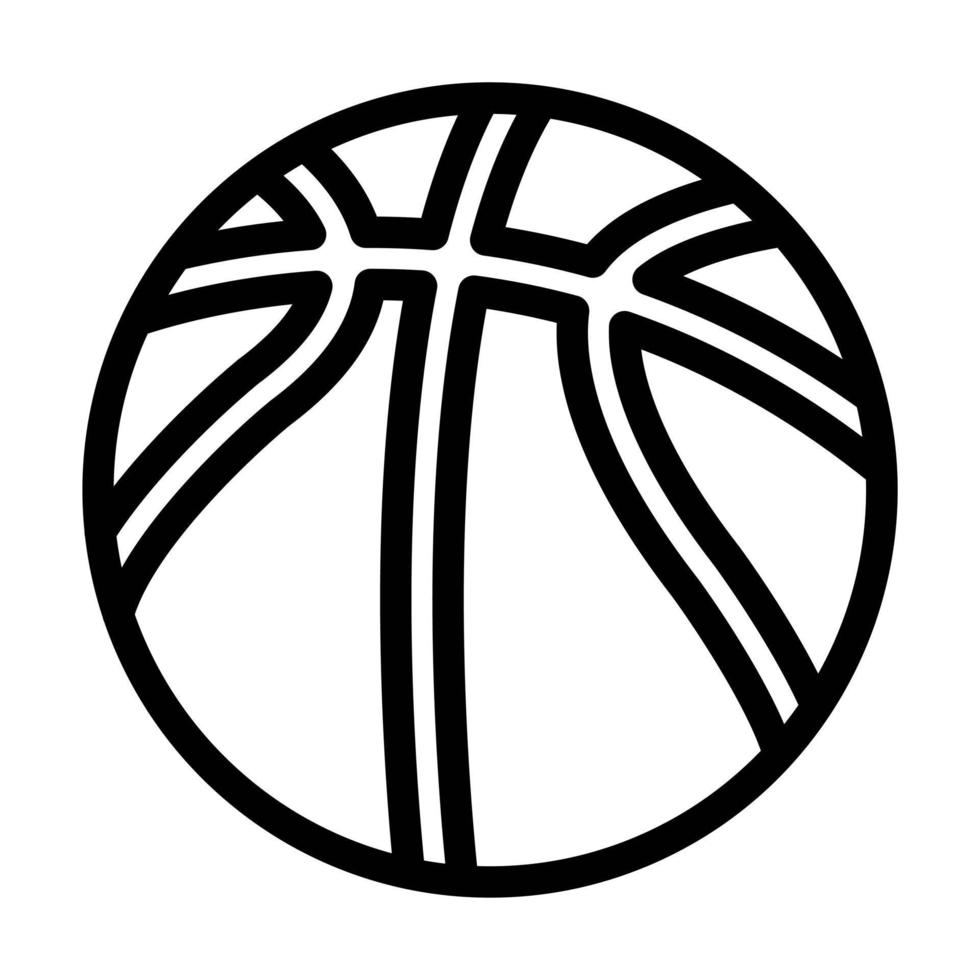 design de ícone de basquete vetor