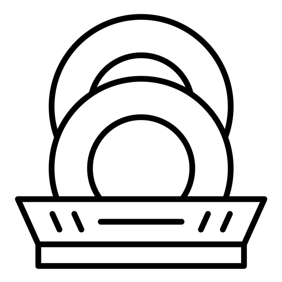 ícone de vetor de placa