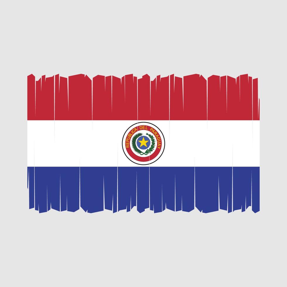 vetor bandeira do paraguai