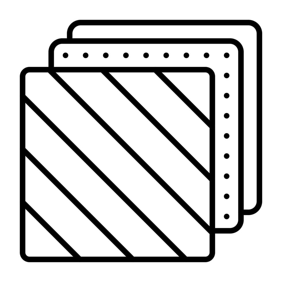 ícone de vetor de tecido