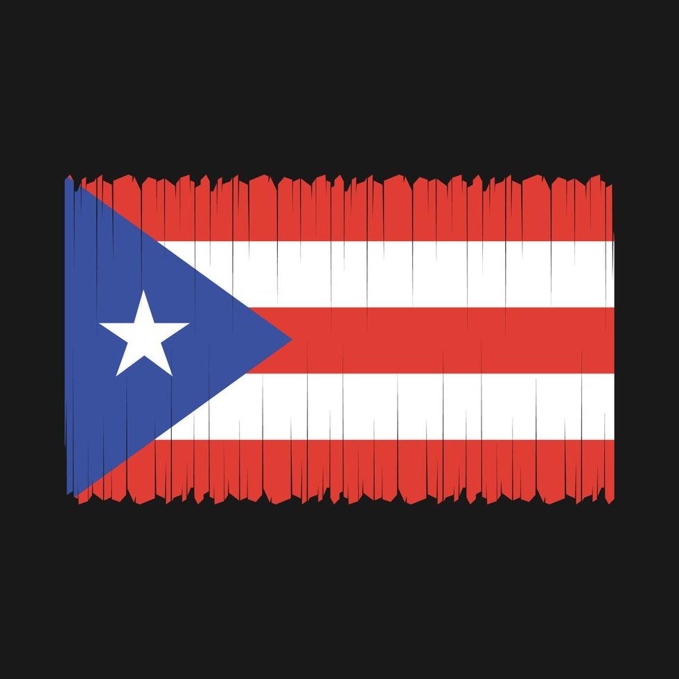 porto rico bandeira vetor