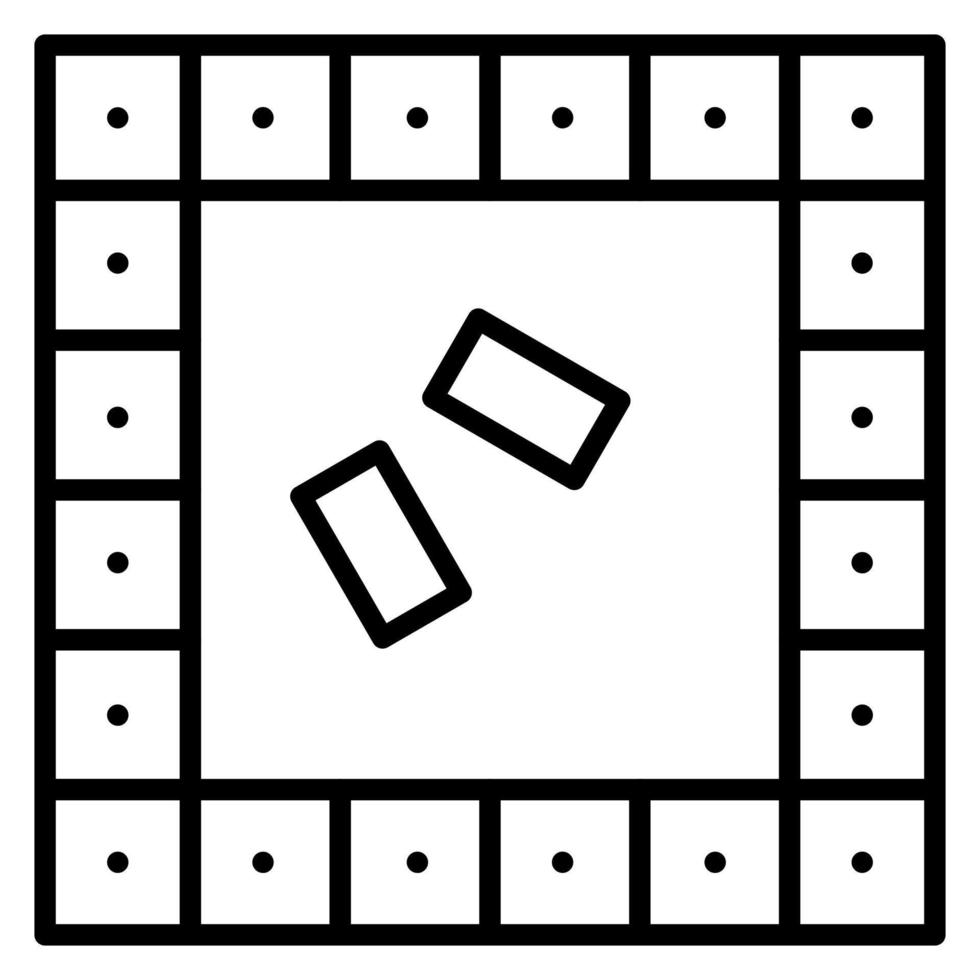ícone de vetor de jogo de tabuleiro