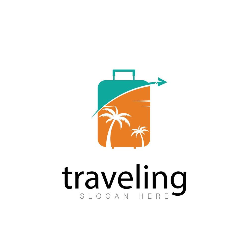 viajando vetor viagem logotipo Projeto