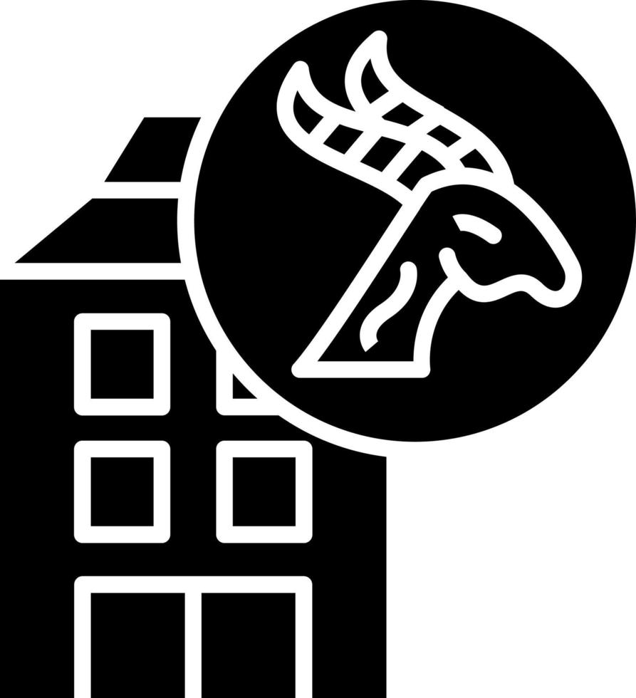 gazela ícone estilo vetor