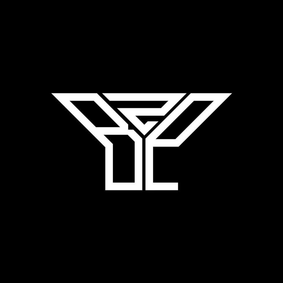 design criativo do logotipo da letra bzp com gráfico vetorial, logotipo simples e moderno do bzp. vetor