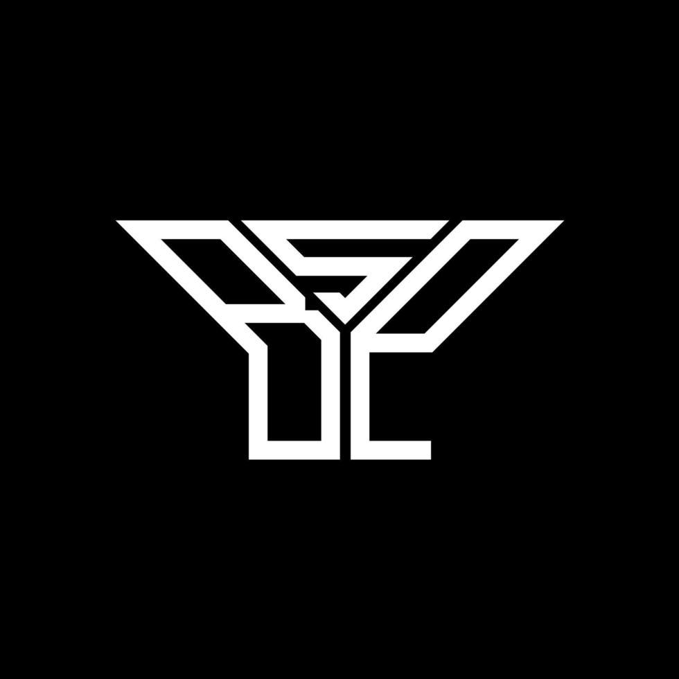 design criativo do logotipo da letra bsp com gráfico vetorial, logotipo simples e moderno do bsp. vetor