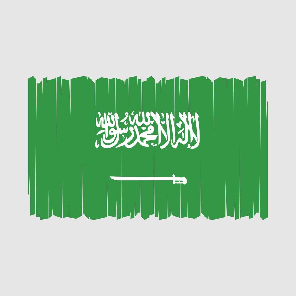 vetor da bandeira da arábia saudita