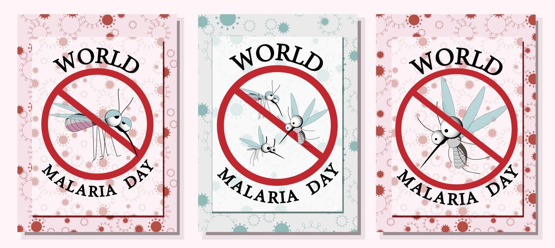 mundo malária dia vetor, ilustração do malária, e a mundo para Projeto mundo malária dia.vetor bandeira e poster Projeto. vetor