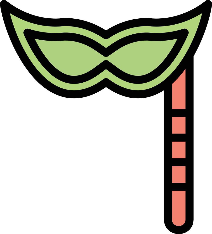 ilustração de design de ícone de vetor de máscara