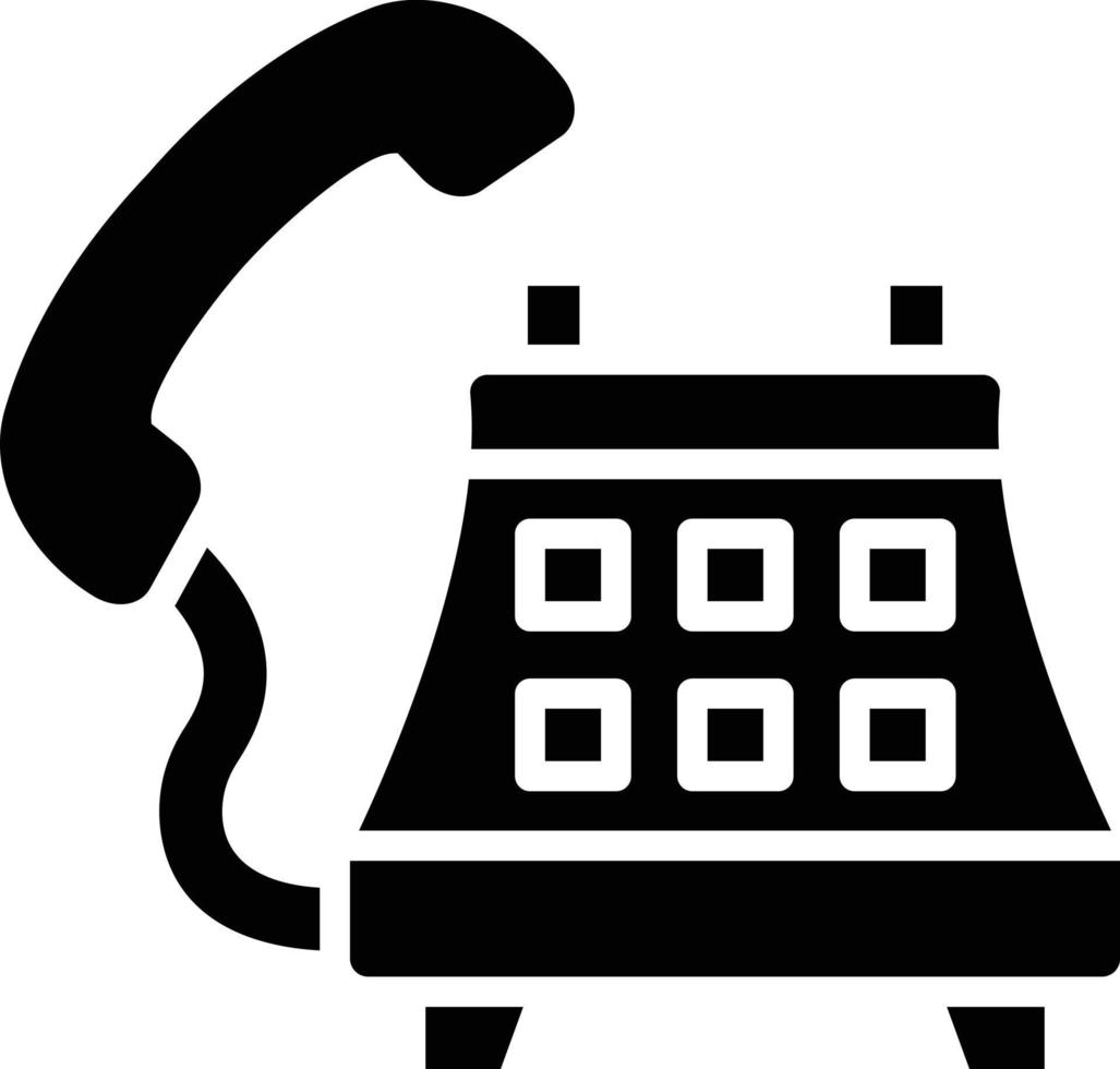 ilustração de design de ícone de vetor de telefone