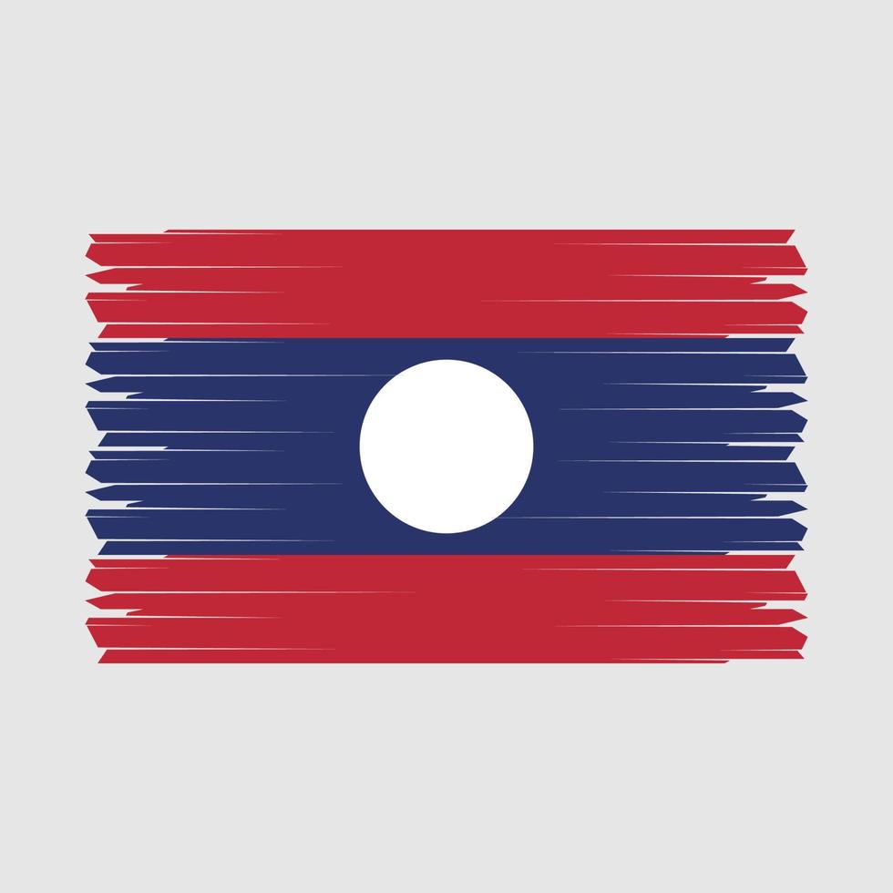 vetor bandeira do laos