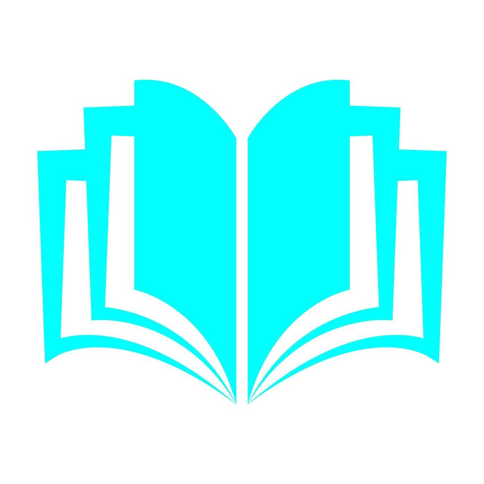 livro logotipo ilustração vetor