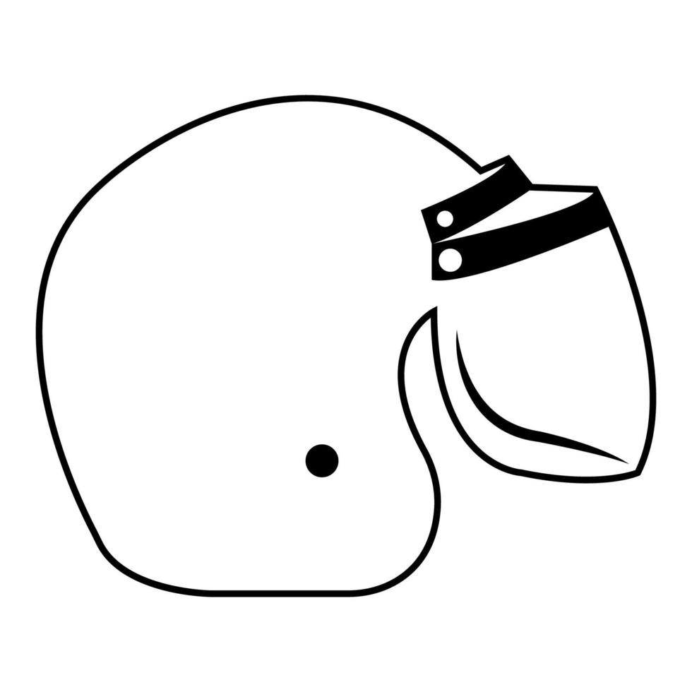 capacete ícone ilustração vetor