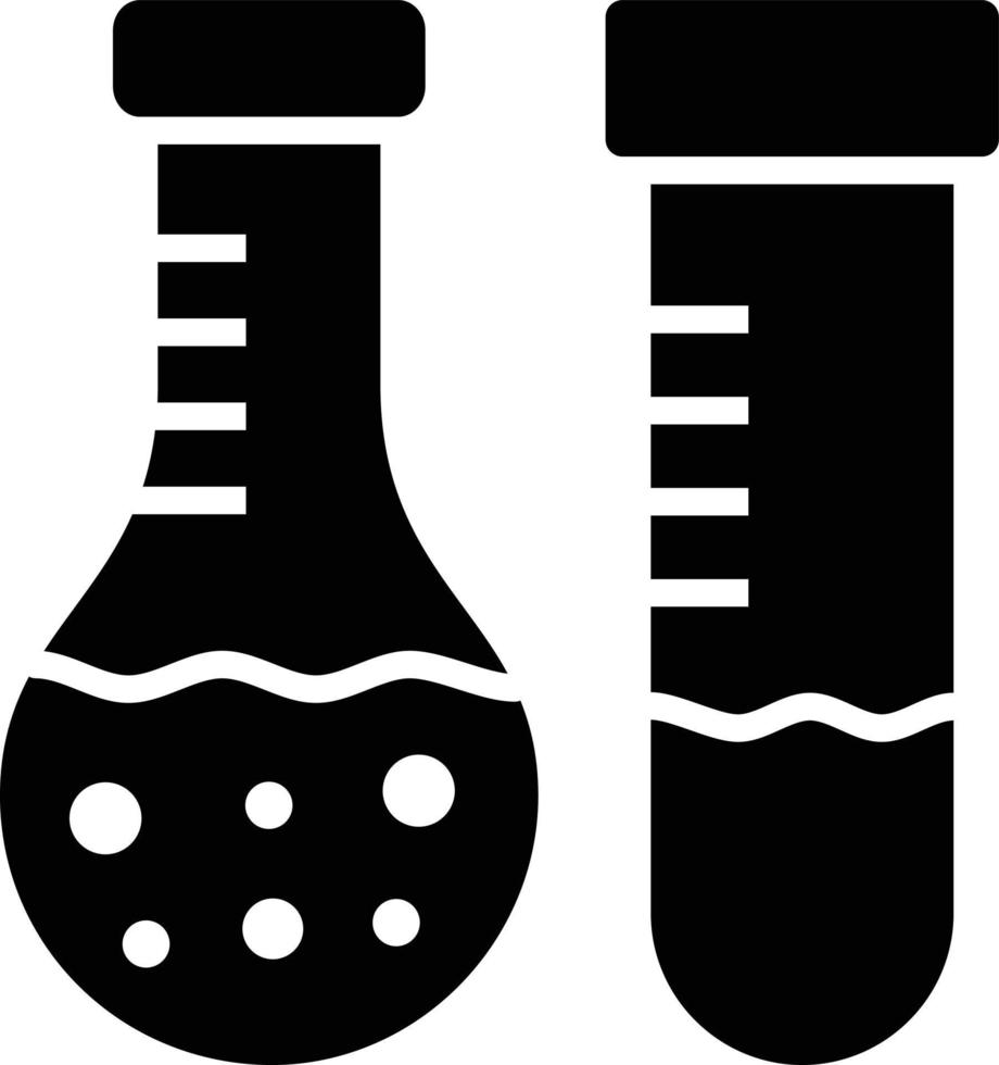 ilustração de design de ícone de vetor de teste de laboratório