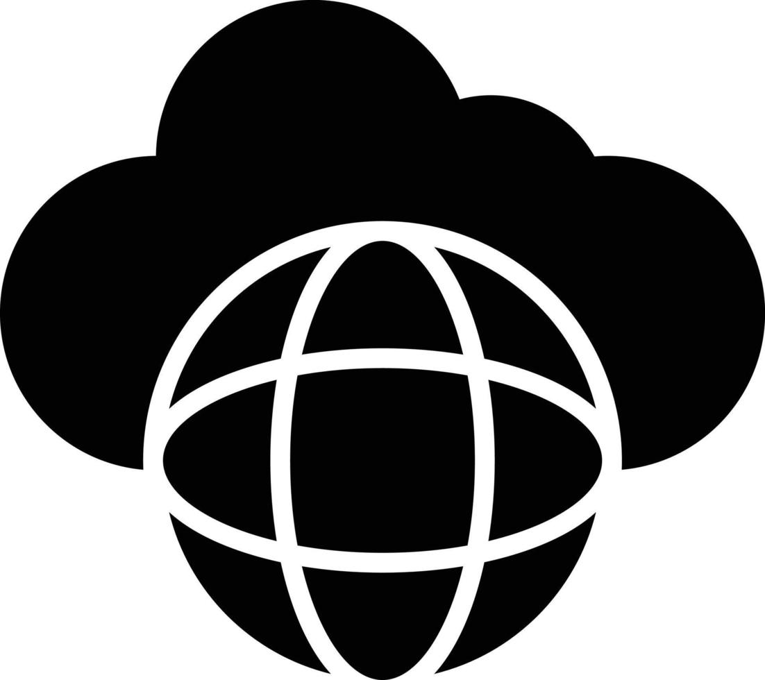 ilustração de design de ícone de vetor global