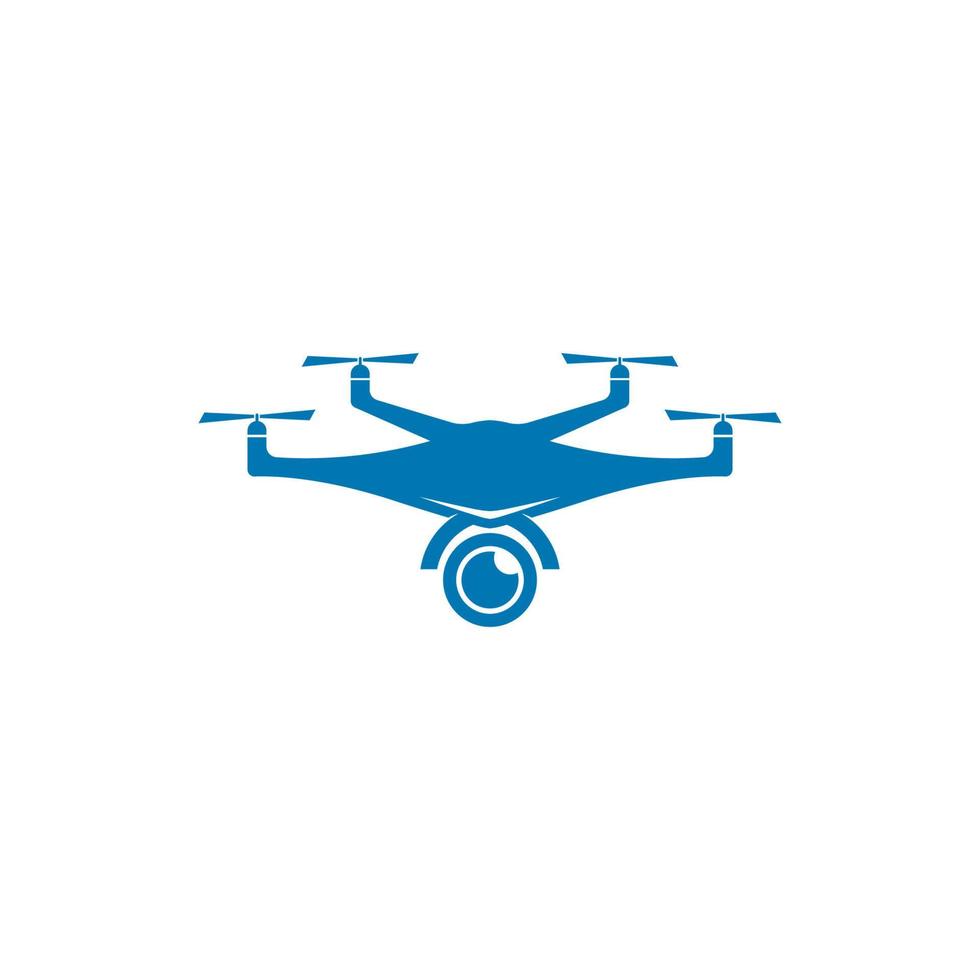 design de ícone de vetor de logotipo de drone