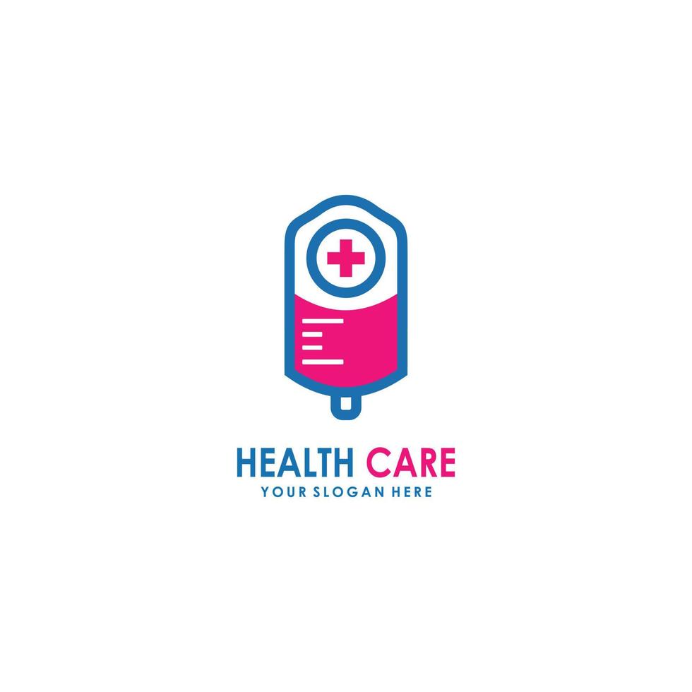 saúde logotipo vetor ilustração Projeto modelo