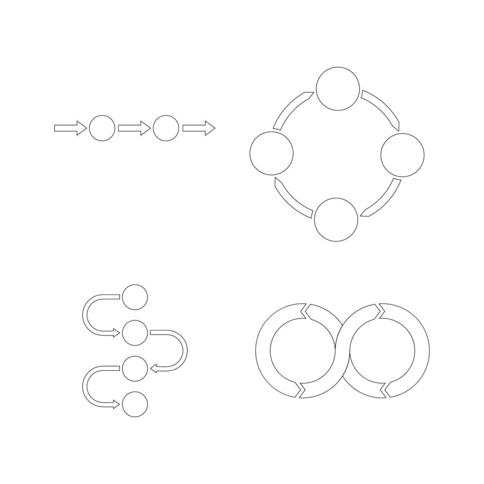 procedimento ícone vetor. vetor