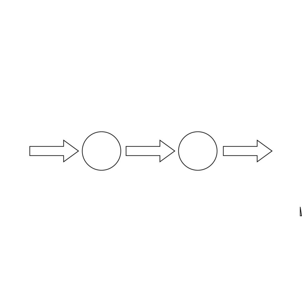 procedimento ícone vetor. vetor