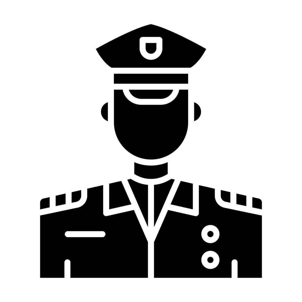 polícia Policial vetor ícone