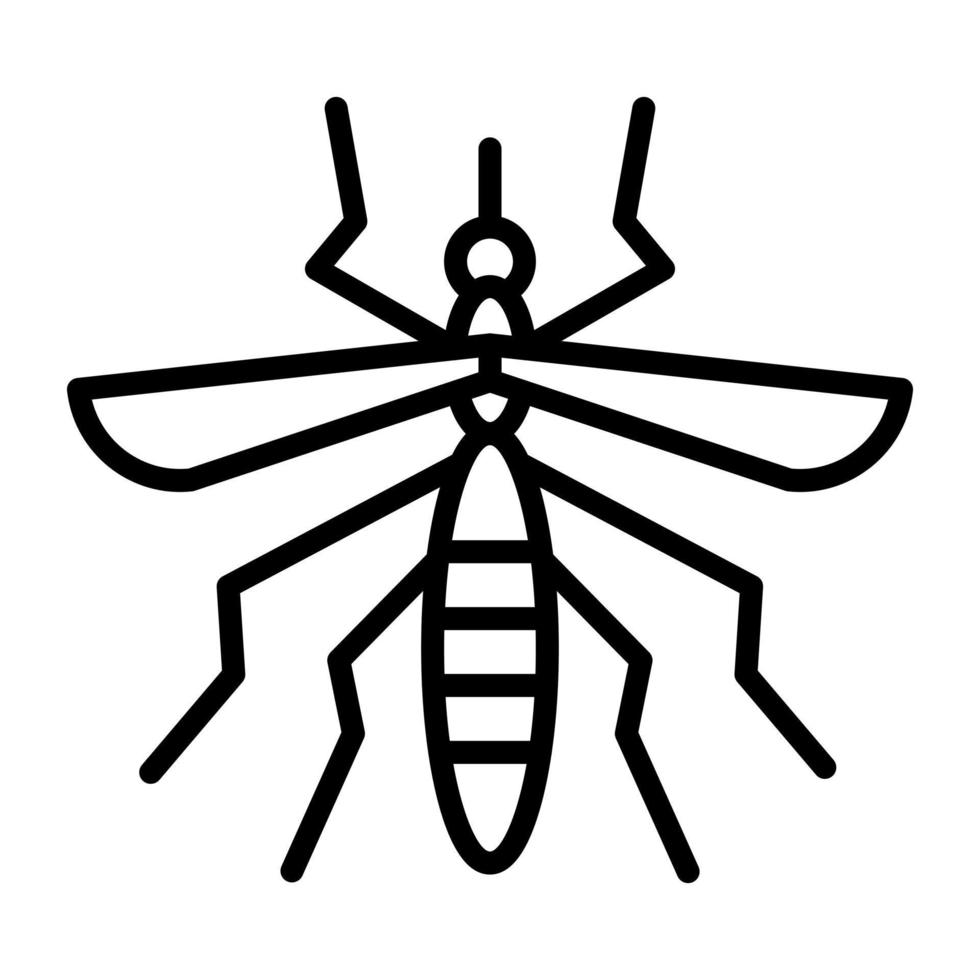 ícone de vetor de mosquito