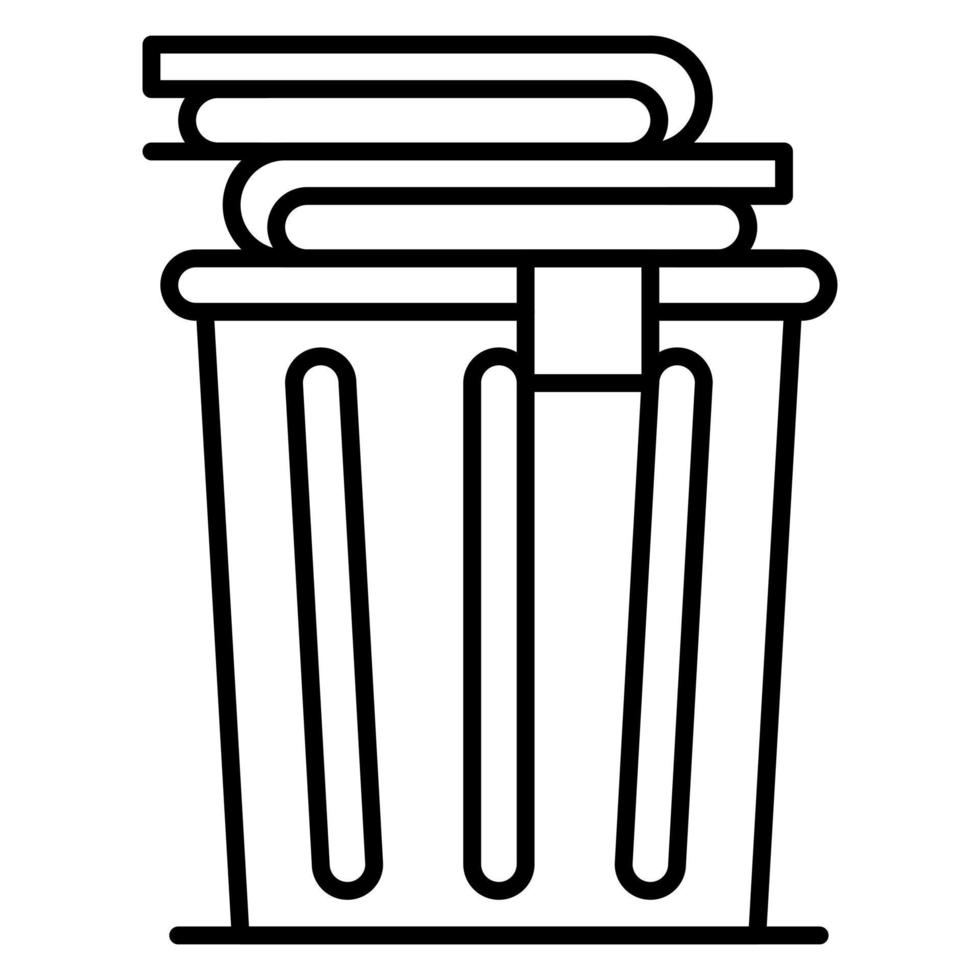ícone de vetor de cesta de lavanderia