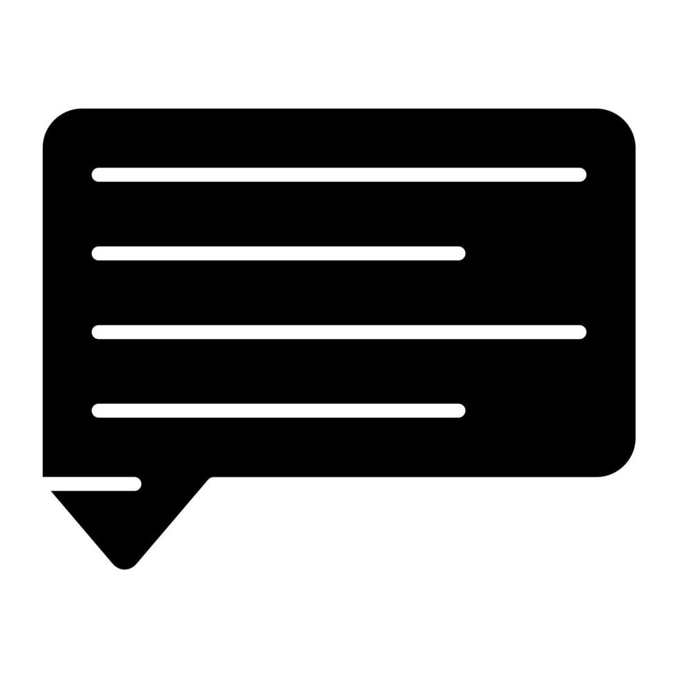 ícone de vetor de mensagens