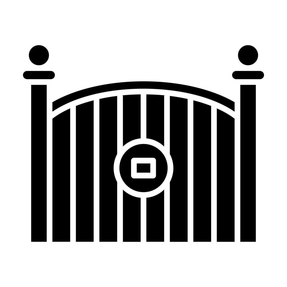 segurança portão vetor ícone