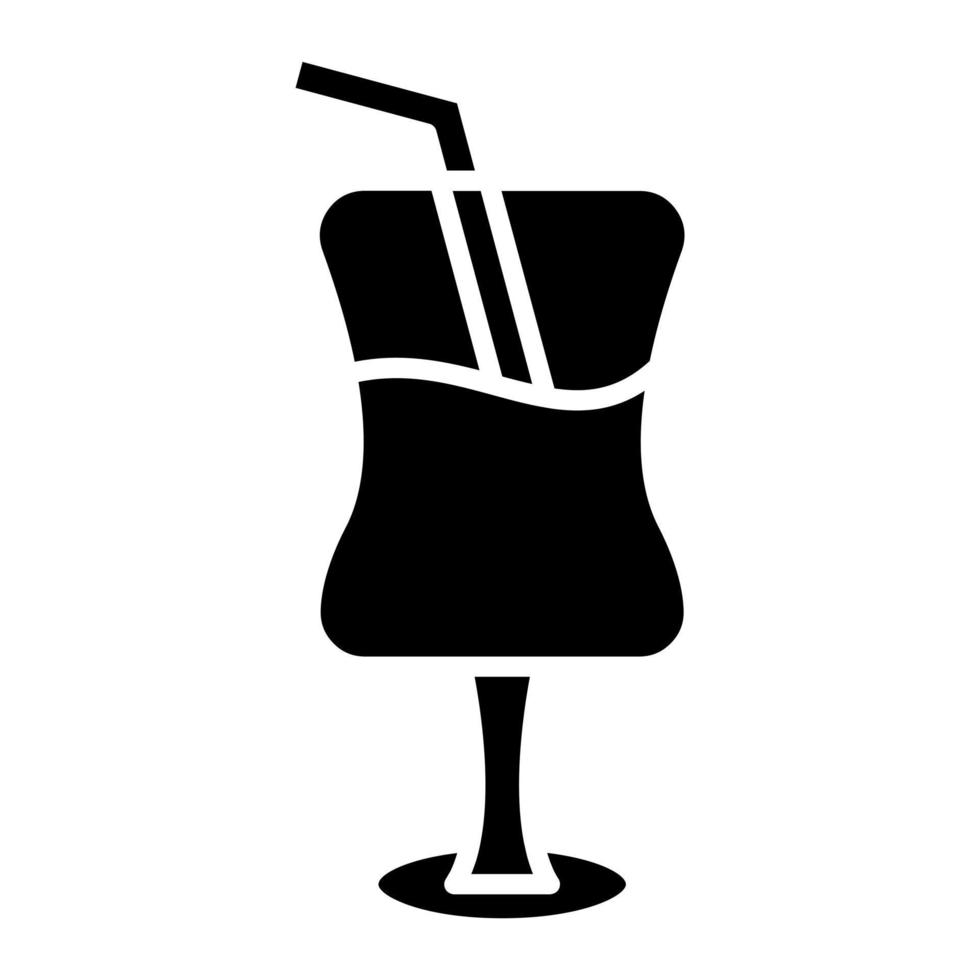 ícone de vetor de suco