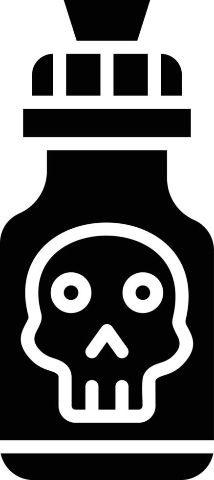 ilustração de design de ícone de vetor de veneno