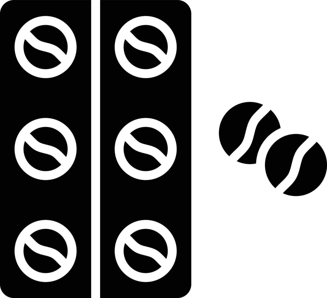 ilustração de design de ícone de vetor de comprimidos