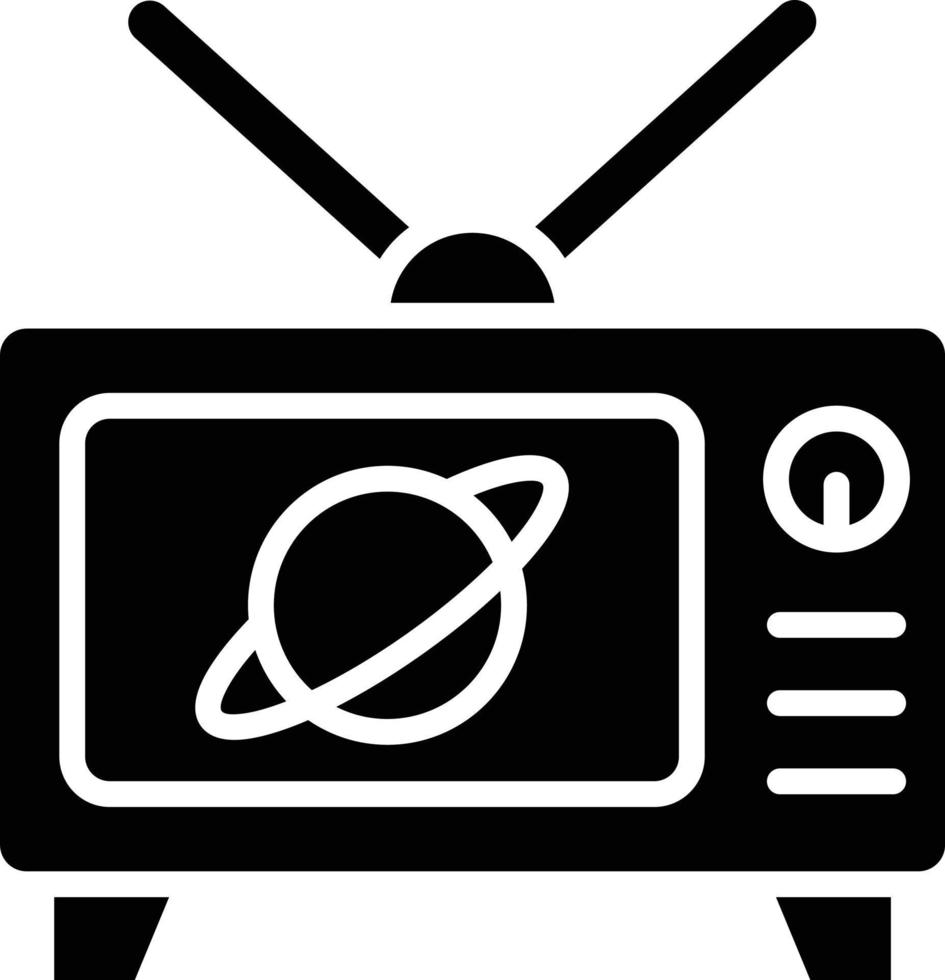 ilustração de design de ícone de vetor de televisão