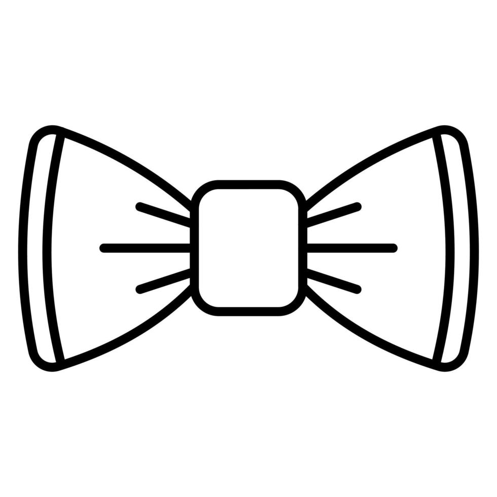 ícone de vetor de gravata borboleta