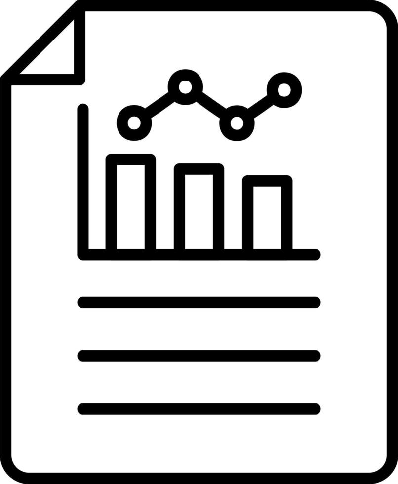 ícone de vetor de gráfico de barras